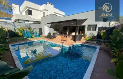 Casa com 3 dormitórios à venda, 200 m² por r$ 2.250.000,00 - vale azul ii - jundiaí/sp