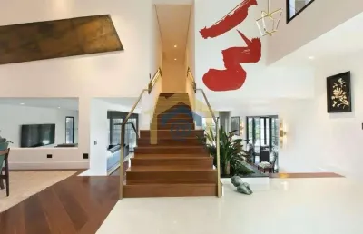 Casa em condomínio fechado com 4 quartos à venda na alameda juriti, 185, alphaville, santana de parnaíba por r$ 8.480.000