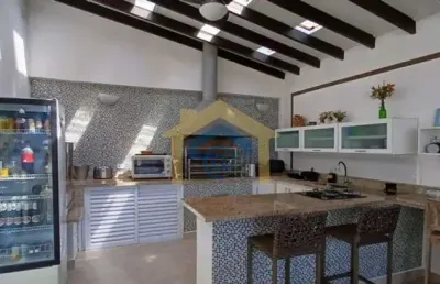 Casa em condomínio fechado com 6 quartos à venda na rua nicolau vitiello, 312, jardim acapulco, guarujá por r$ 3.190.000