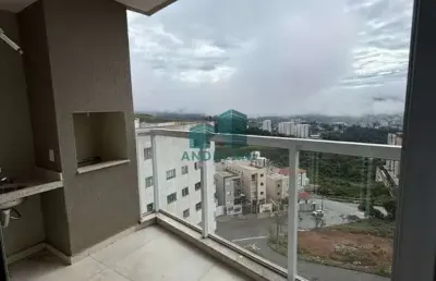 Apartamento com 2 quartos para alugar na beatriz de fátima frazão, 63, residencial veredas, poços de caldas por r$ 1.400