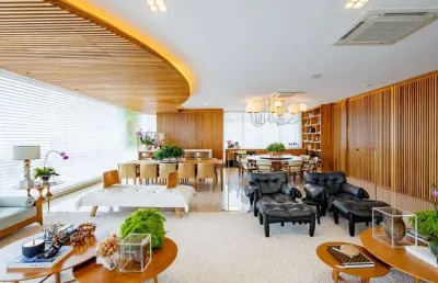 Apartamento com 3 suítes + home, mobiliado, no setor oeste