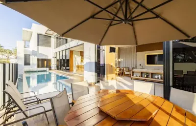 Sobrado de esquina mobiliado de 464 m² e 4 suítes no jardins madri