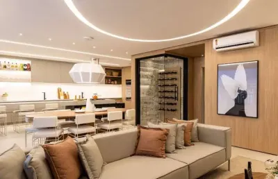 Apartamento sofisticado com 3 suítes e varanda gourmet