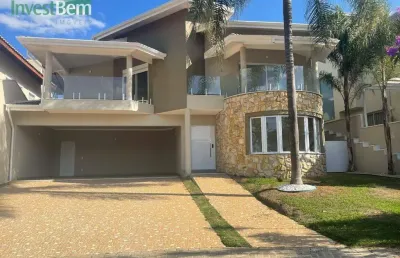 Casa com 4 dormitórios, 363 m² - venda por r$ 3.600.000,00 ou aluguel por r$ 21.800,00/mês - condomínio reserva colonial - valinhos/sp