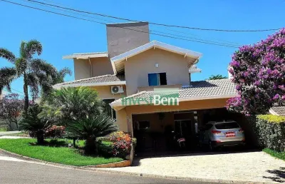 Casa com 4 dormitórios à venda, 323 m² por r$ 1.850.000,00 - condomínio villa fontana  - valinhos/sp
