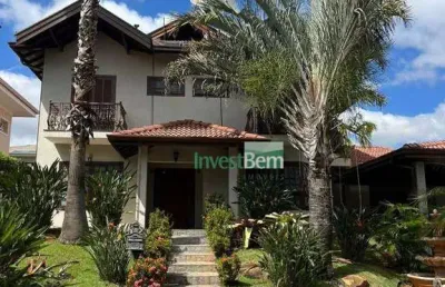 Casa com 3 dormitórios à venda, 440 m² por r$ 2.800.000,00 - condomínio portal do lago - valinhos/sp