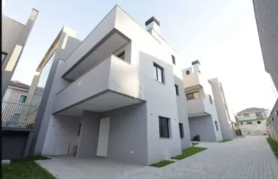 Casa em condomínio fechado com 3 quartos à venda na rua carlos chagas, são braz, curitiba, 131 m2 por r$ 749.000