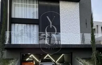 Casa em condomínio fechado com 3 quartos à venda na rua uberlândia, abranches, curitiba, 357 m2 por r$ 2.690.000