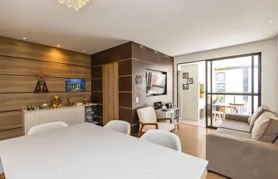 Apartamento com 3 quartos à venda na rua professor pedro viriato parigot de souza, mossunguê, curitiba, 84 m2 por r$ 790.000
