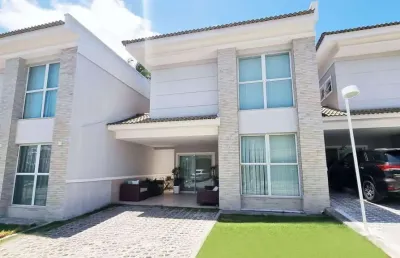 Casa em condomínio para venda em eusébio, coité, 4 dormitórios, 4 suítes, 4 banheiros, 3 vagas