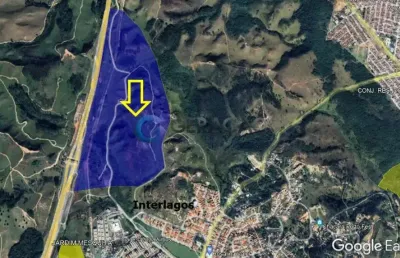 Área industrial para venda com 840.000m² no bairro jardim torrão de ouro