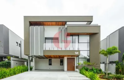 Sobrado em condomínio para venda com 5 quartos e 5 suítes - 435m² | alphaville 1