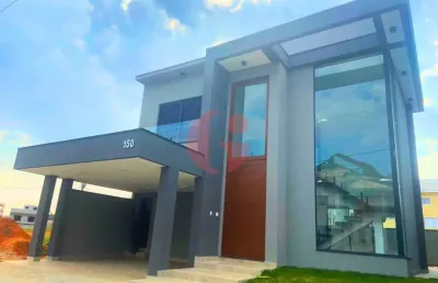 Casa para venda com 3 quartos e 2 garagens com 214m² - loteamento floresta
