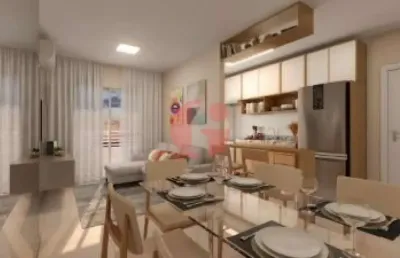 Apartamento para venda com 03 quartos e 02 vagas de garagem - 79,50m² no parque industrial