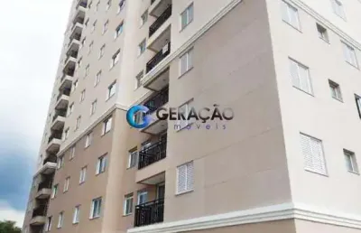 Apartamento para venda com 2 quartos e 1 vaga de garagem - 62m² no bairro monte castelo - são josé dos campos-sp