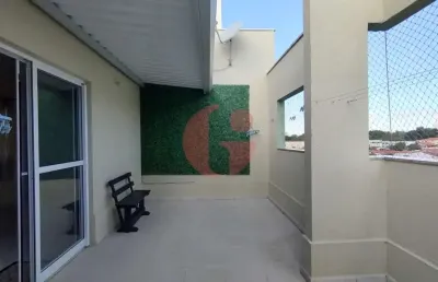Cobertura duplex para venda com 3 quartos e 2 vagas de garagem com 140m² - bosque dos eucaliptos!