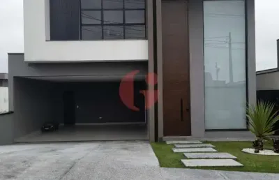 Sobrado em condomínio para venda e locação com 04 quartos (01 suíte) - 230m² em caçapava | residencial santa monica