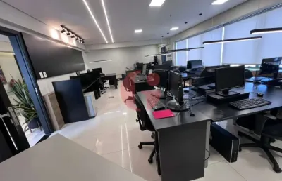 Sala comercial para venda e locação de 324m² (total) no metropolitan offices | centro