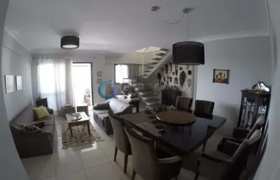 Cobertura para venda de 03 dorm. e 01 suíte - 211,24m² no jardim aquarius