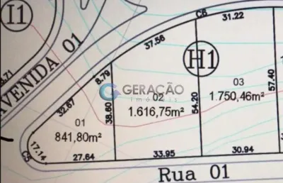 Lote comercial de 1.000,00m² no condomínio reserva do paratehy