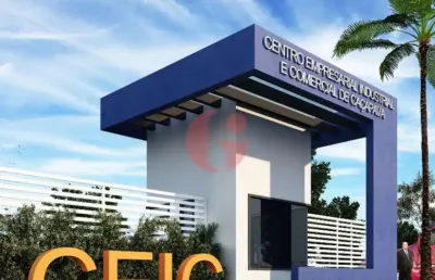 Terreno em condomínio fechado para venda 1000 m2 no ceic - centro empresarial e industrial de caçapava.