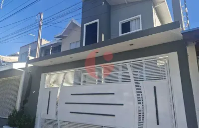 Sobrado moderno e amplo para venda com 04 quartos (2 suítes) - 173,07m² no bairro vila branca jacareí-sp