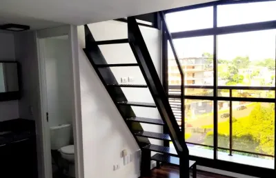 Apartamento tipo loft duplex com 1 quarto, cozinha e banheiro à venda – 32m², eco smart - curitiba - pr.
