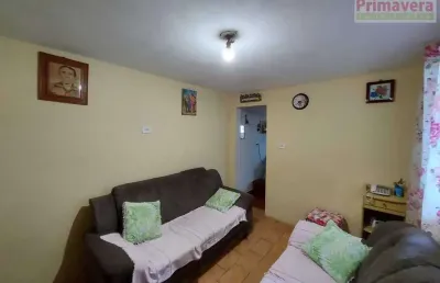 Casa para venda em itaquaquecetuba, jardim aracaré, 2 dormitórios, 1 banheiro, 1 vaga