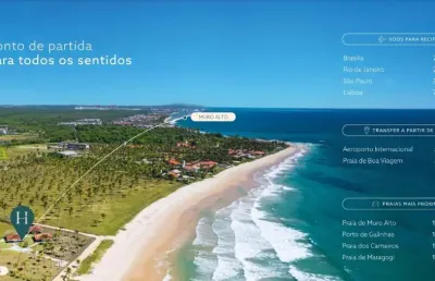 Excelente apartamento com 3 quartos na praia do cupe - ipojuca - pe