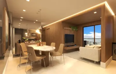 Apartamento excelente localização com 3 quartos prox ao colégio motivo, gge e eleva