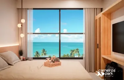 Flats perfeitos para investir na praia dos carneiros - tamandaré - pe
