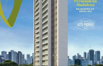 Apartamento excelente localização com 3 quartos na madalena - recife - pe