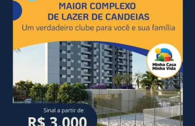 Excelente apartamento 2 e 3 quartos em candeias - jaboatão dos guararapes - pe]