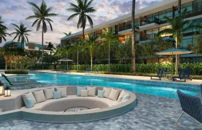 Condomínio com 2 quartos de luxo à beira mar de tamandaré - pe