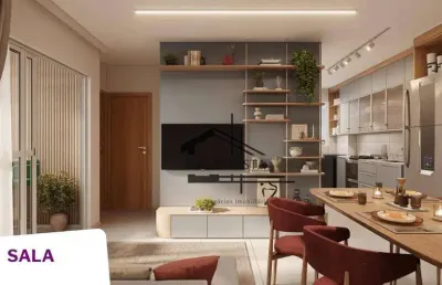 Apartamento com 2 dormitórios à venda, 47 m² por r$ 260.000 - jardim sul - uberlândia/mg