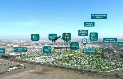 Terreno à venda, 250 m² por r$ 183.600 - novo mundo - uberlândia/mg