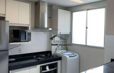 Apartamento com 2 dormitórios à venda, 49 m² por r$ 190.000,00 - chácara panorama - uberlândia/mg