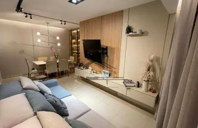 Apartamento com 2 dormitórios à venda, 60 m² por r$ 650.000,00 - santa mônica - uberlândia/mg