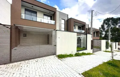 Sobrado à venda, 126 m² por r$ 799.000,00 - boneca do iguaçu - são josé dos pinhais/pr