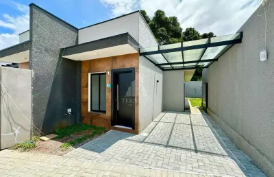 Casa em condomínio à venda, 69 m² por r$ 470.000,00 - colonia rio grande - são josé dos pinhais/pr