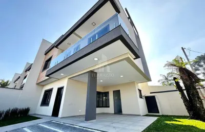 Tríplex alto padrão com 3 suítes e terraço gourmet – são josé dos pinhais