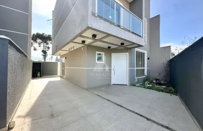Sobrado com 3 dormitórios à venda, 226 m² por r$ 799.000 - uberaba - curitiba/pr