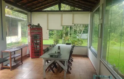 Chácara para venda em santo andré, parque das garças, 3 dormitórios, 3 suítes, 5 banheiros, 3 vagas