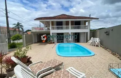 Sobrado para venda em guaratuba, brejatuba, 4 dormitórios, 1 suíte, 3 banheiros, 4 vagas