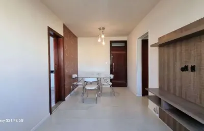 Apartamento para locação anual semimobiliado, 2 quartos, 1 vaga de garagem, conjunto residencial andré e raquel, no bairro são joão, itajaí-sc