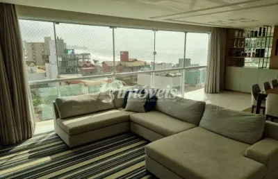 Apartamento mobiliado com 3 suítes para alugar, 3 vagas- praia brava - itajaí/sc