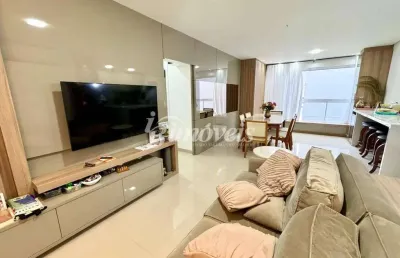 Apartamento mobiliado à venda, 2 quartos sendo 2 suítes, 1 vagas, ed. dourado mar, centro, itajaí-sc