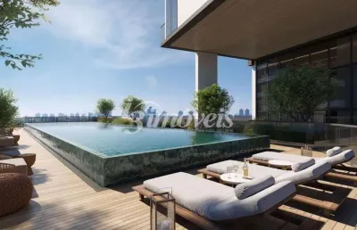 Apartamento studio à venda, vista mar definitiva, 1 quarto, 1 vaga, ed. lotisa downtown, centro, itajaí-sc