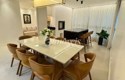 Apartamento para locação anual, mobiliado, 122 m² privativos, 3 suítes, 2 vagas, centro de balneário camboriú-sc.