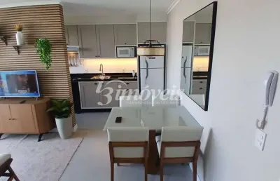 Apartamento para locação anual, mobiliado e decorado, novo, 64 m² privativos, 2 quartos, 1 banheiro, 1 vaga de garagem, bairro são vivente, itajaí-sc.